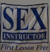 Sex instructor fun tshirt